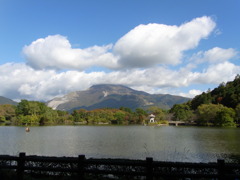 伊吹山と三島池