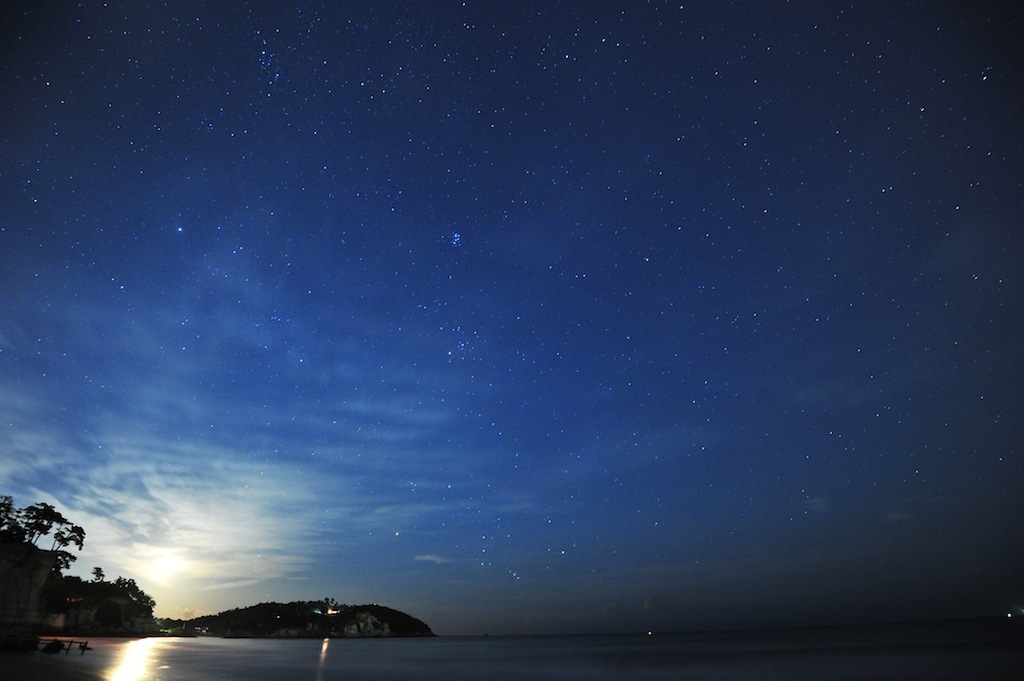 下弦の星空
