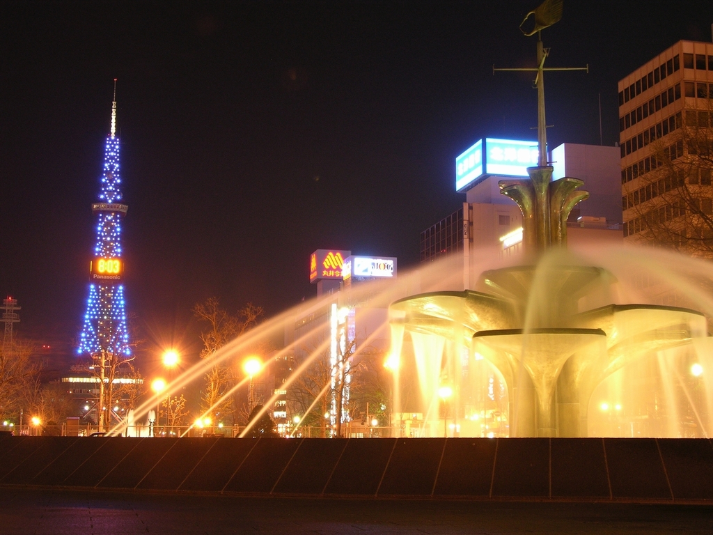 夜景大通公園4丁目 