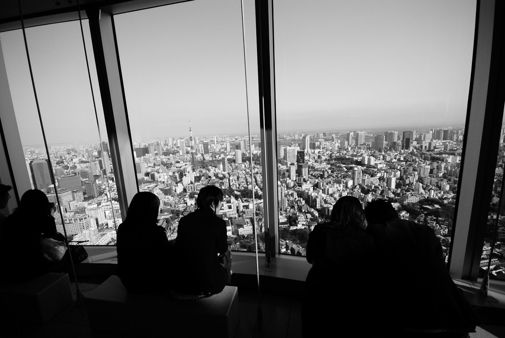 couples with tower