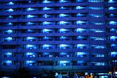 蒼いマンション1