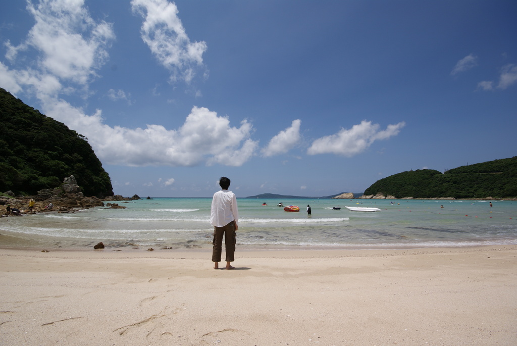 日本一美しい砂浜　高浜ビーチ
