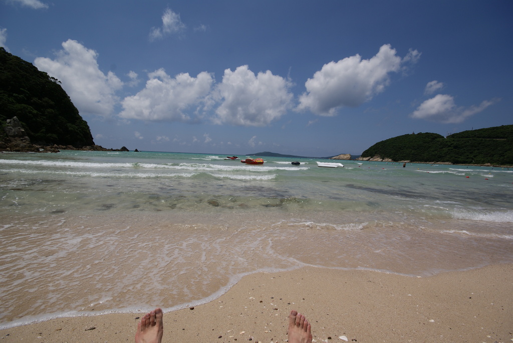 日本一美しい砂浜　高浜ビーチ