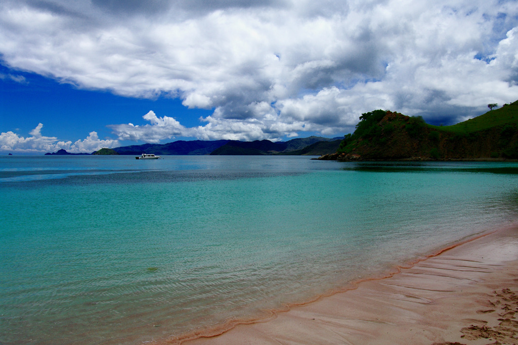 Pink beach