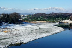 久しぶりの雪化粧