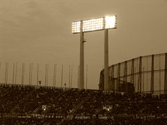 National Stadium（セピア）