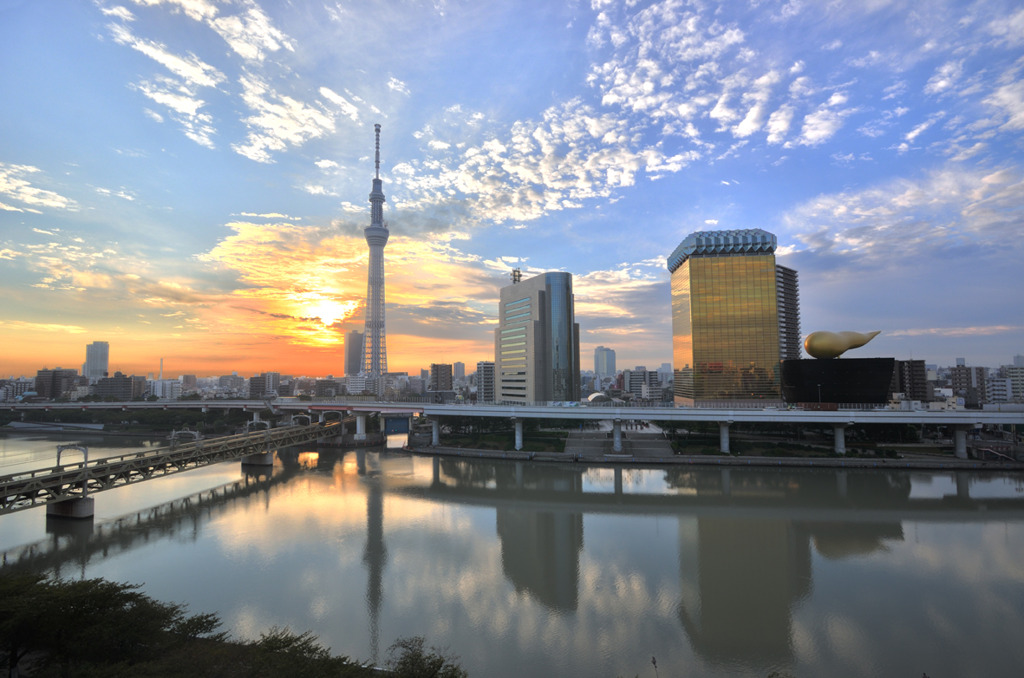 浅草からの東京スカイツリー HDR