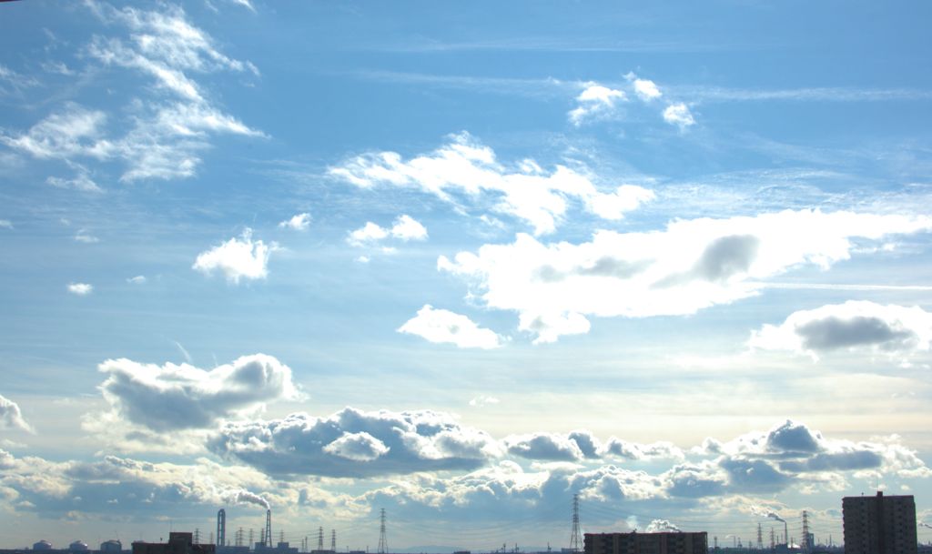 桑名の空から・・・