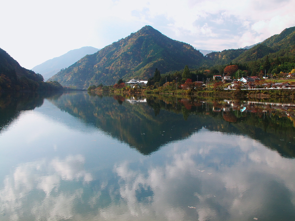 水鏡木曽川