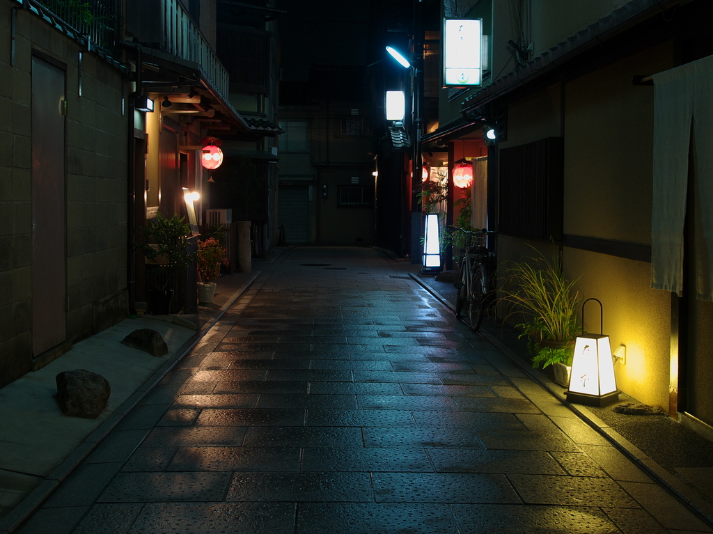 祇園にて