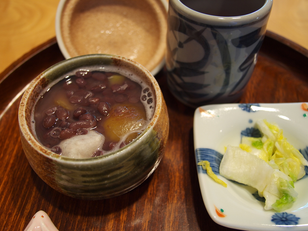 栗ぜんざい