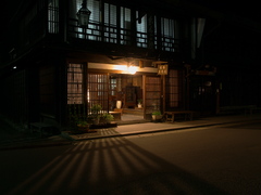 夜の奈良井