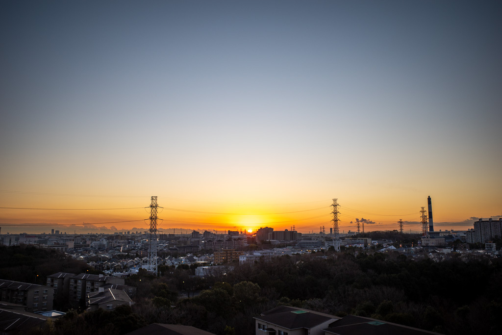 夜明け