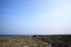 日本最南端の岩場