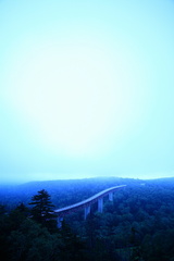 霧の松見大橋