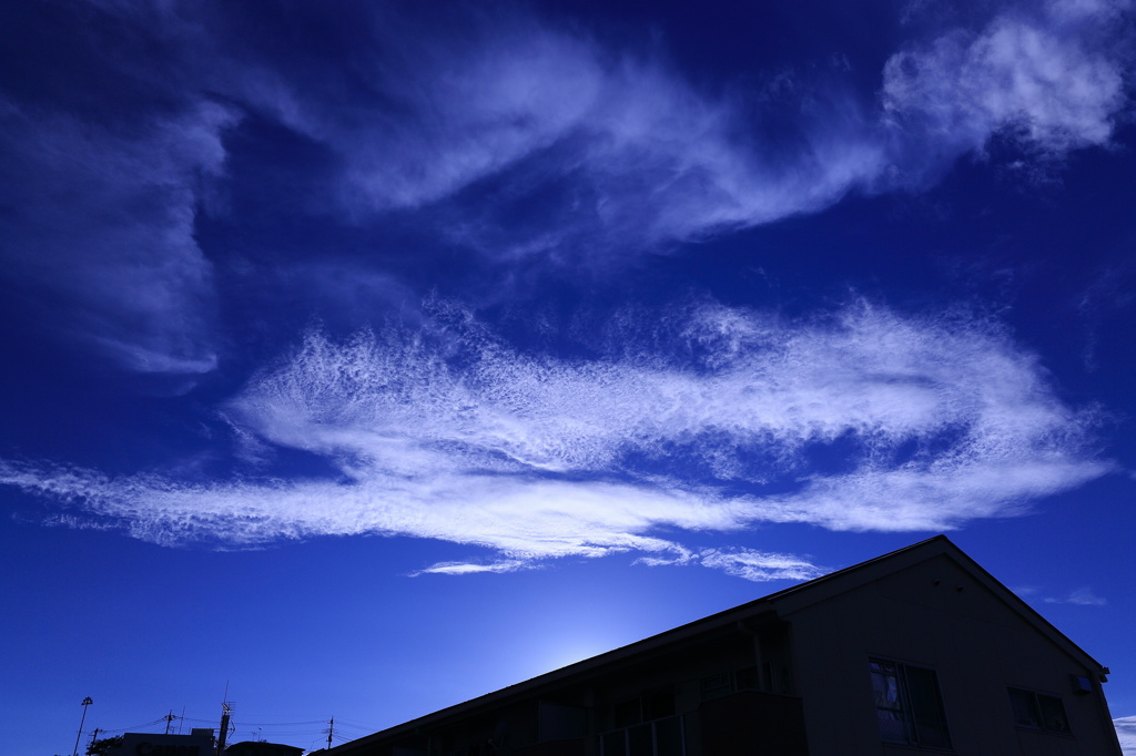 面白い雲の形