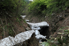 雪の橋