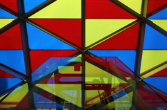 In a kaleidoscope