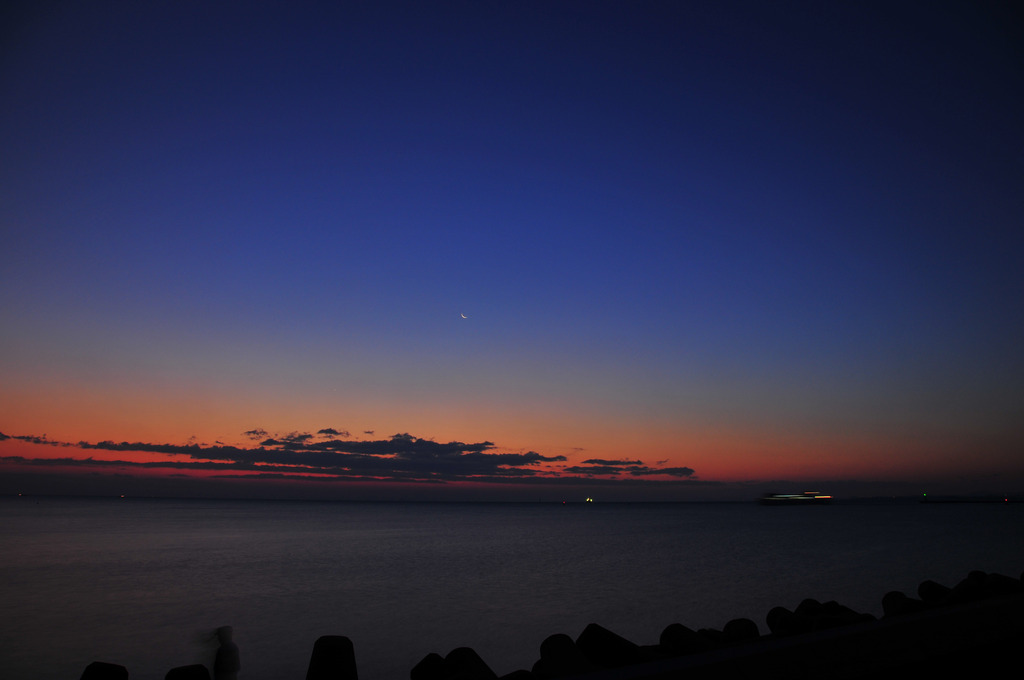 徳島の海と空