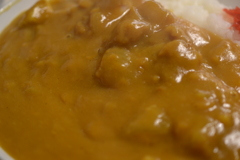 カツが見えないカツカレー