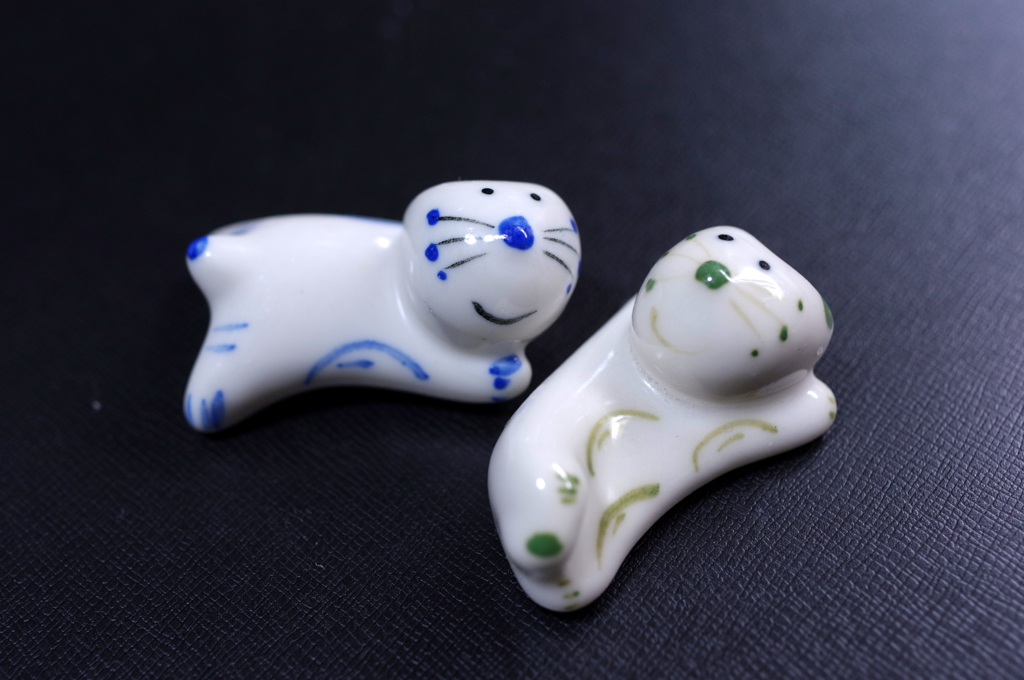 ゆるネコ箸置き