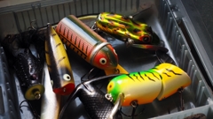 今年活躍したルアー達。