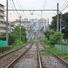 都電線路と新宿ビル