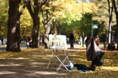 主のいないカンバス