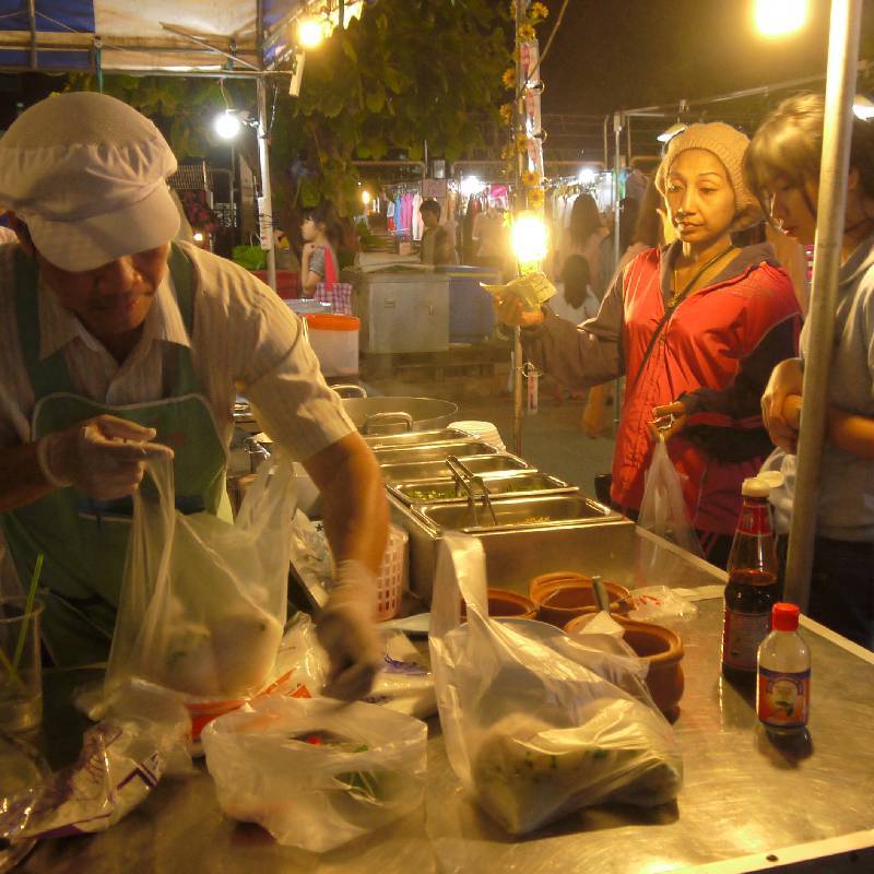 KKU night market (Khon Kaen University)