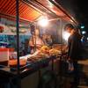 Grilled meat stall