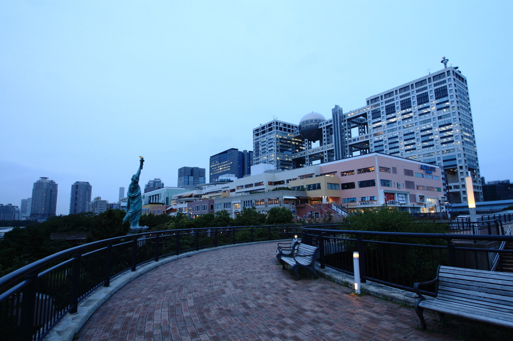 夕刻お台場にて②
