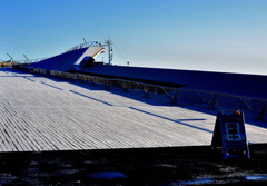 凍てつく大桟橋
