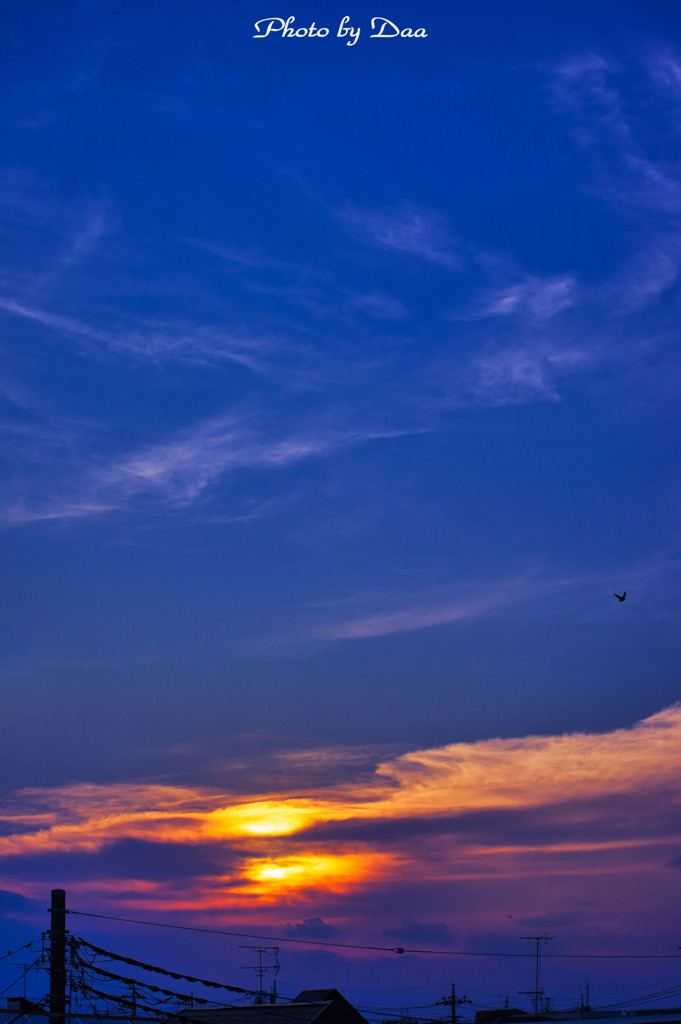 ８月１６日の夕日　Ⅱ