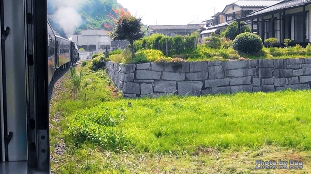 真岡鉄道の車窓から