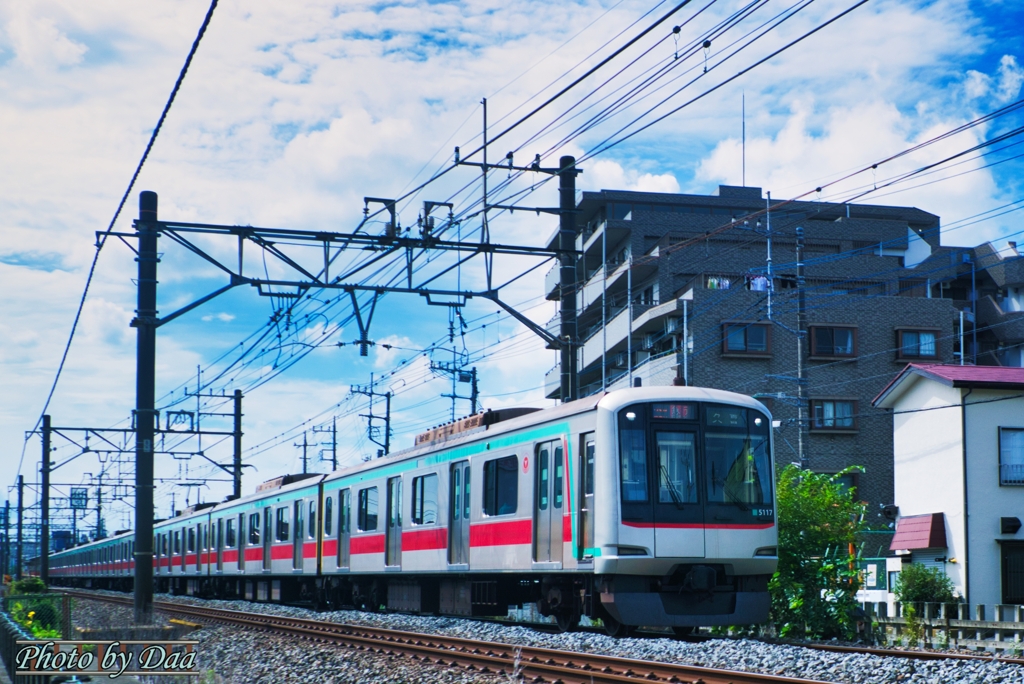 相互乗り入れ東急電鉄田園都市線5000系