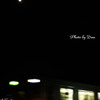 名月と夜電車
