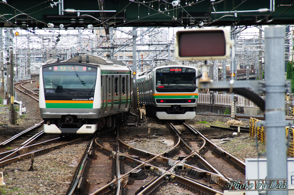 高崎線と宇都宮線