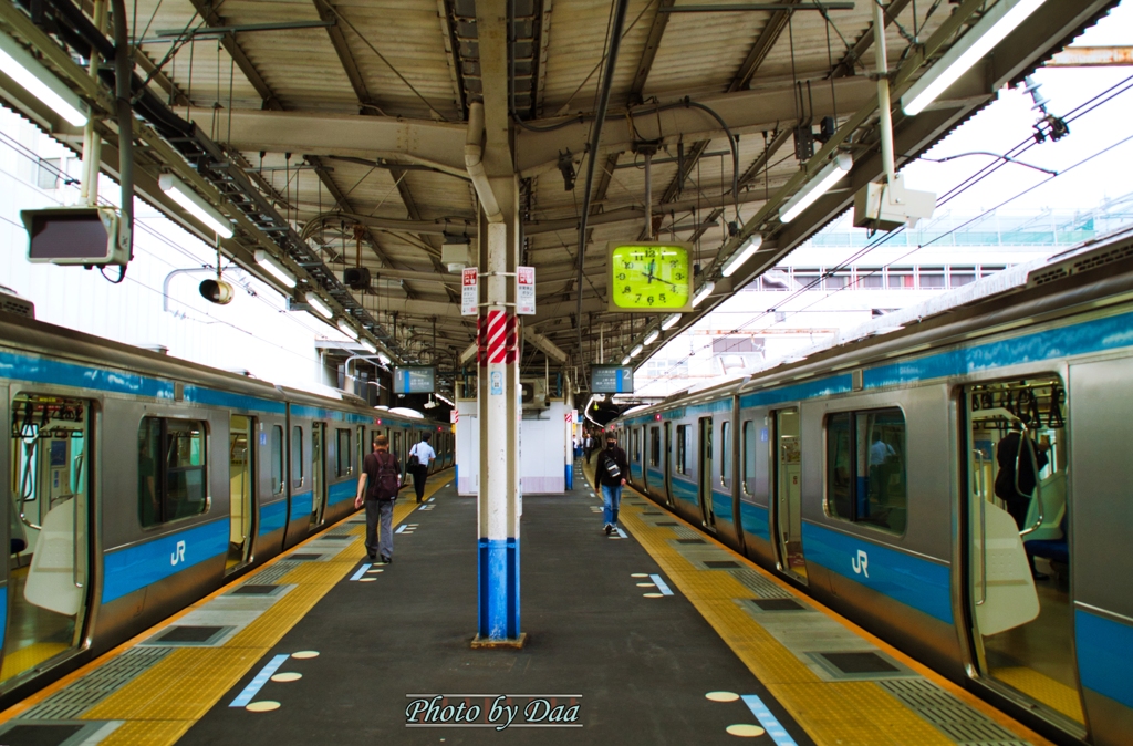 京浜東北線大宮駅ホーム