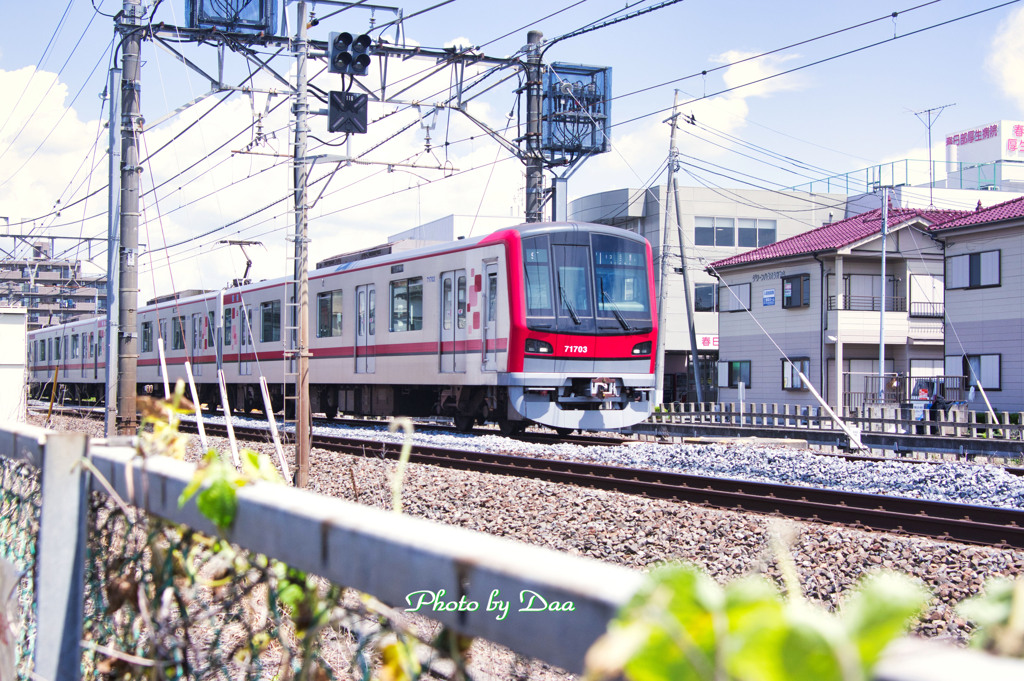 真夏の東武鉄道