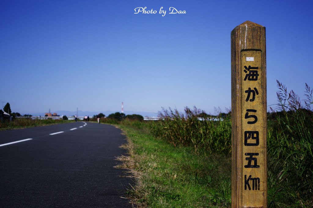 海から・・・