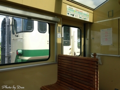 トロッコ列車からキハ４０