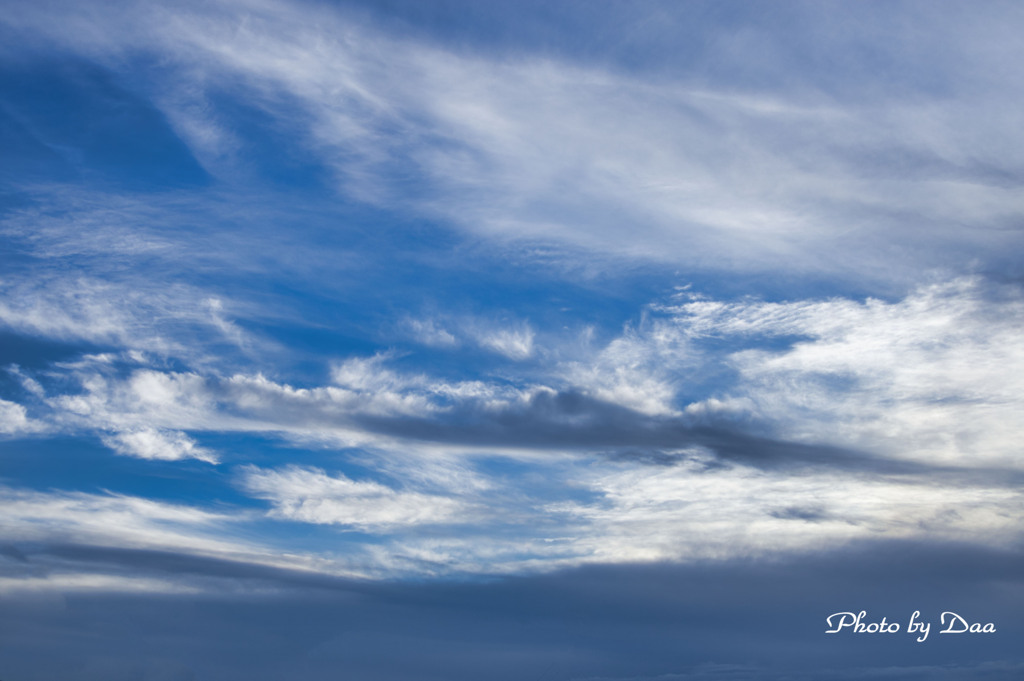 折り重なる雲