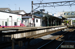 秩父鉄道御花畑駅ホーム