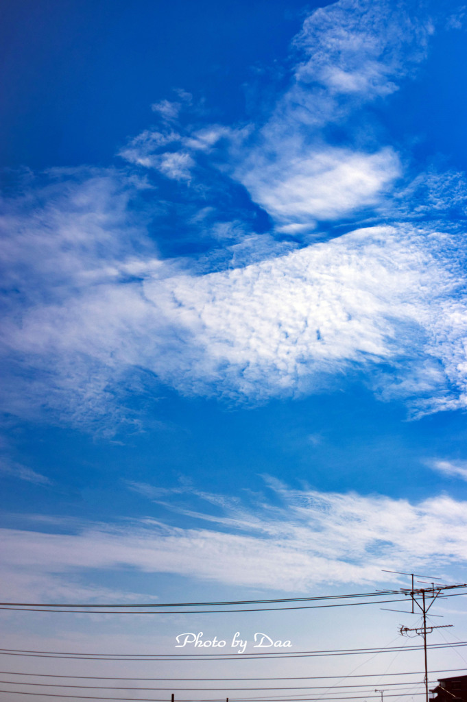８月１６日の空と雲