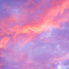 染まる雲