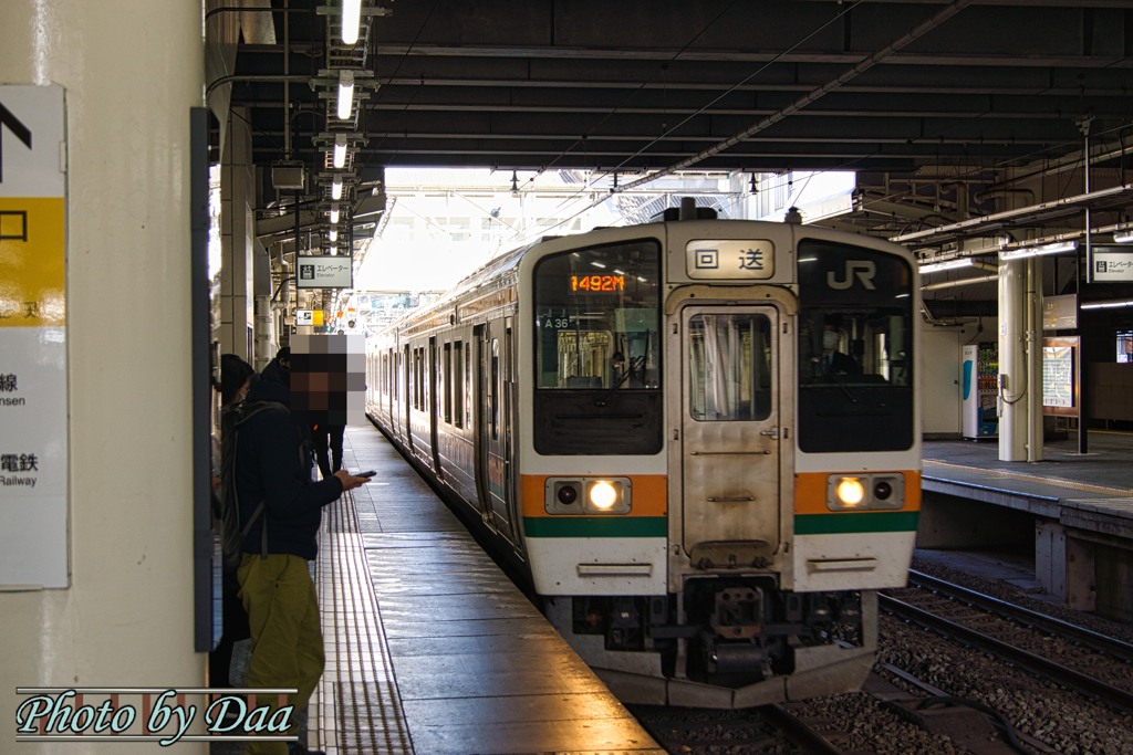 ２１１系が来ました