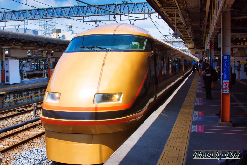 停車中の日光詣