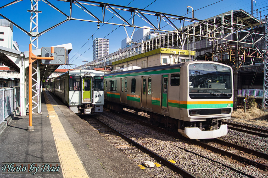出る電車
