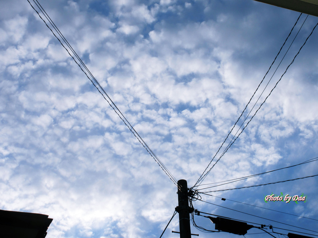 雨上がりの空