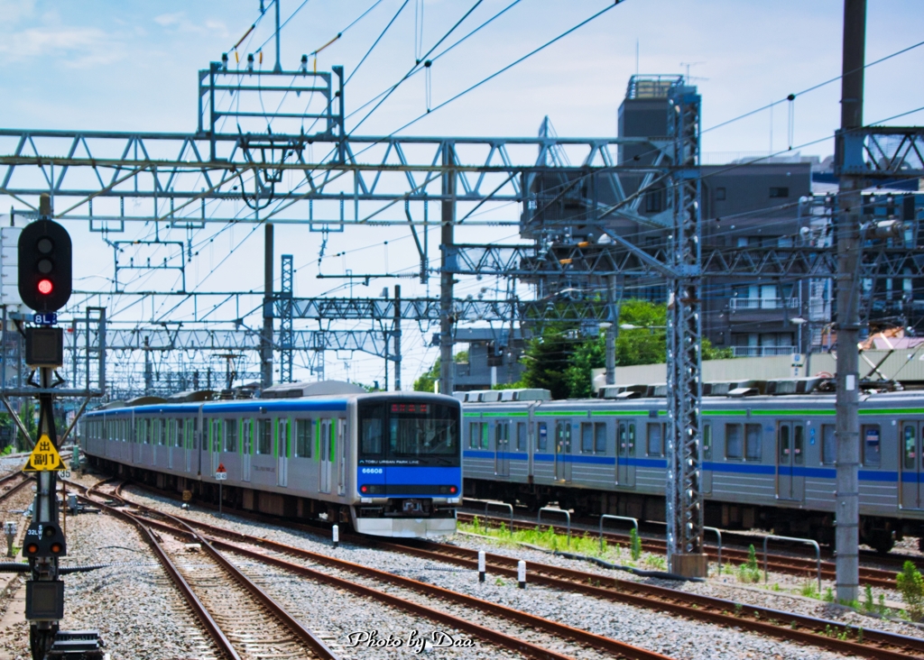 柏行きをお見送り